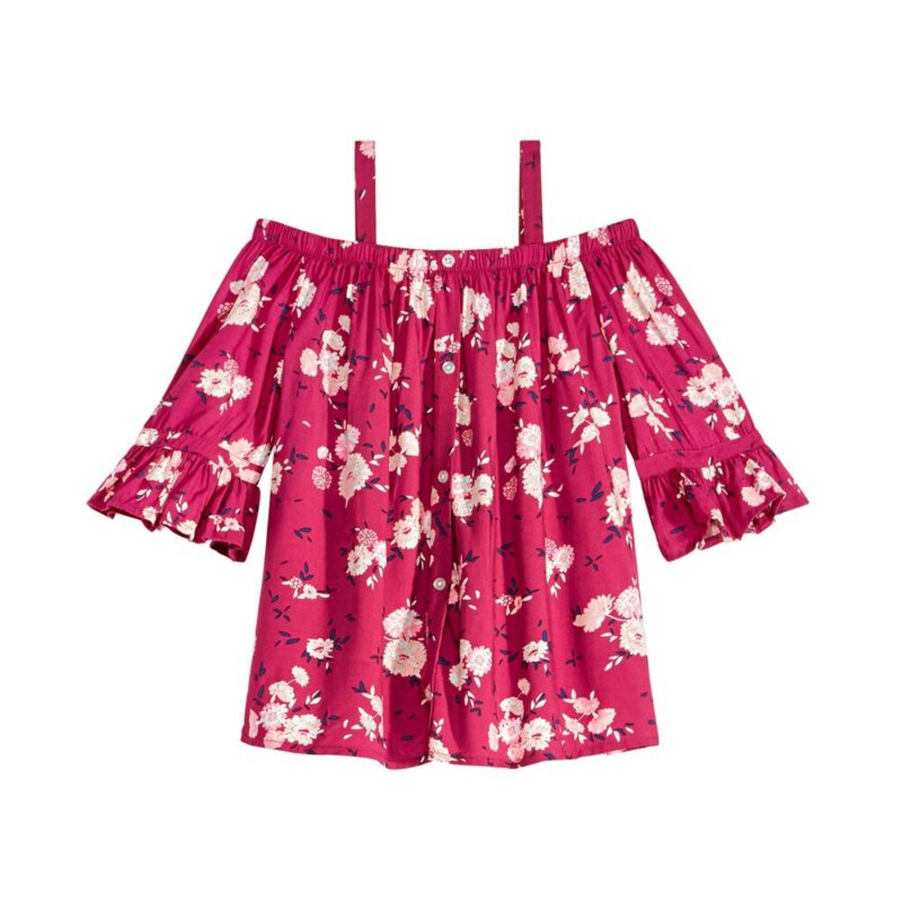 Epic Threads Big Girls Off The Shoulder Top